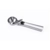 Small Ice Cream Scoop Stainless Steel Fruits Scoop Meat Baller with Trigger Easy to Use Ice Cream Spoon Convenient Fast and Durable