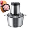 Electric Meat Grinder, Adjustable Electric Grinder, 300w Meat Processing Machine With 3l Capacity Bowl, Meat Chopper Machine With Dual Layer Cutting