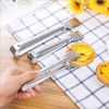 Set of 2 Bread Tongs Serving Tongs Stainless Steel for Salads Barbecue Toast Bread Pastry Sandwich Dessert Buffet Food Clip Kitchen Tools