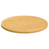 Chopping Boards 6 pcs Ø15.7"x0.6" Bamboo