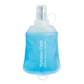 TPU Foldable Running Hydration Flask, Soft Water Bottle (Color: Blue, size: 150ml)