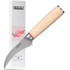 Vegetable Cleaver - Japanese Cleaver 6.5 Inch Chopping Knife High Carbon Stainless Steel Knives With Wooden Handle 6.5 Inch Cleaver Knife (size: Paring Knife)